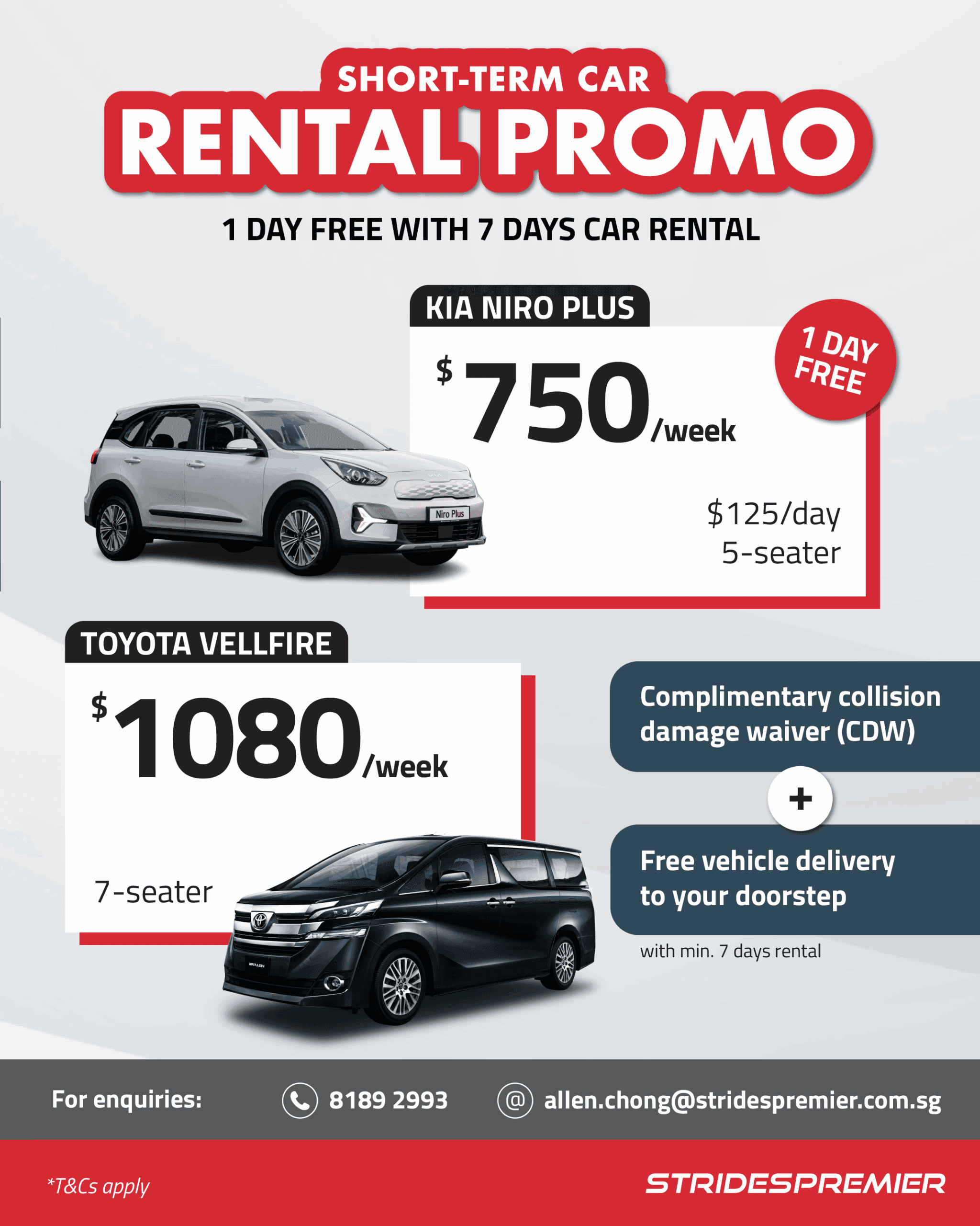 Personal Car Rental Promotion Graphic 2