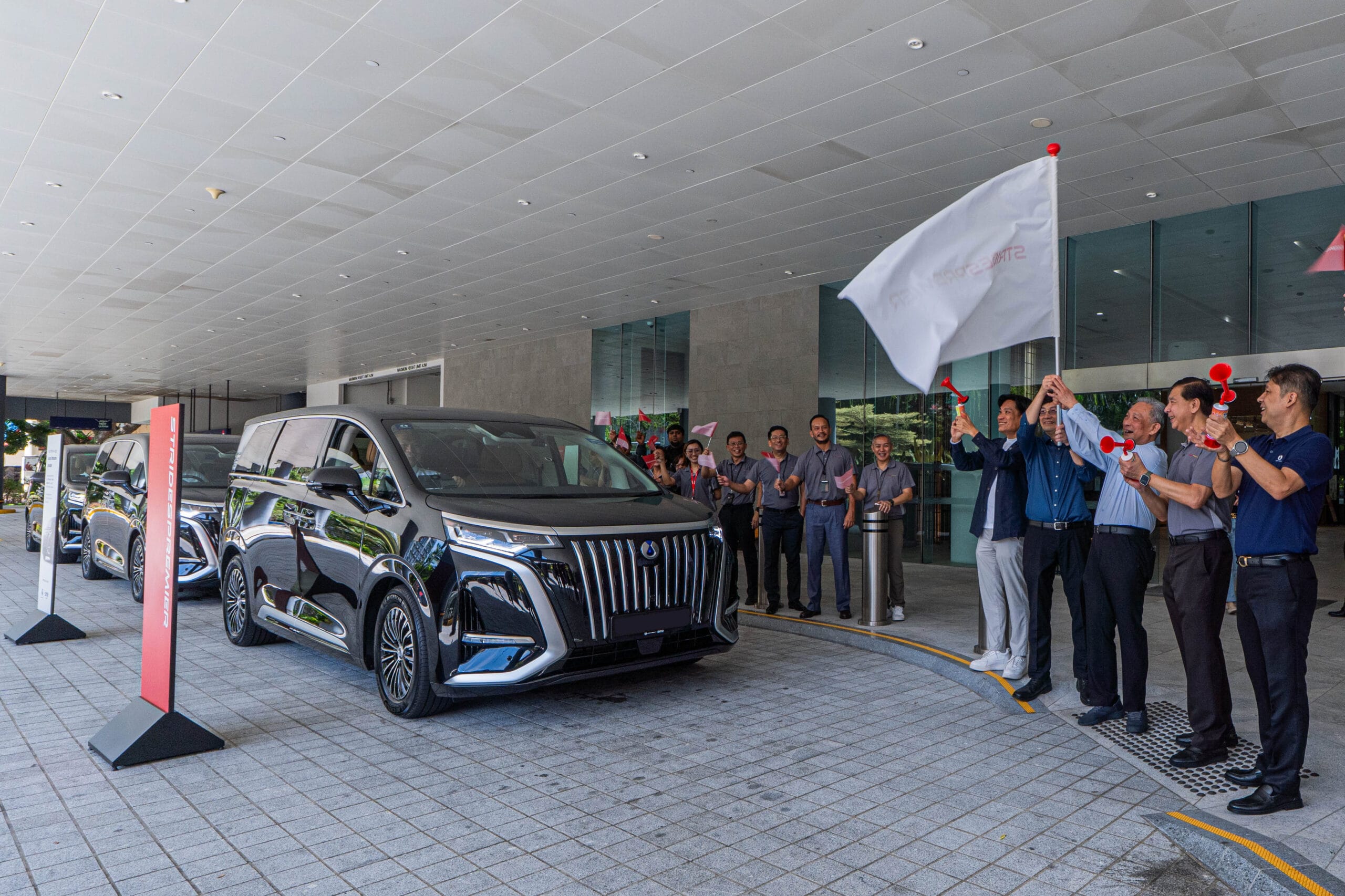 Strides Premier Limousine - BYD Denza D9 Launch