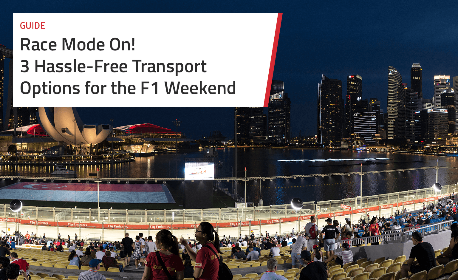 f1 transport options 2025 - strides premier