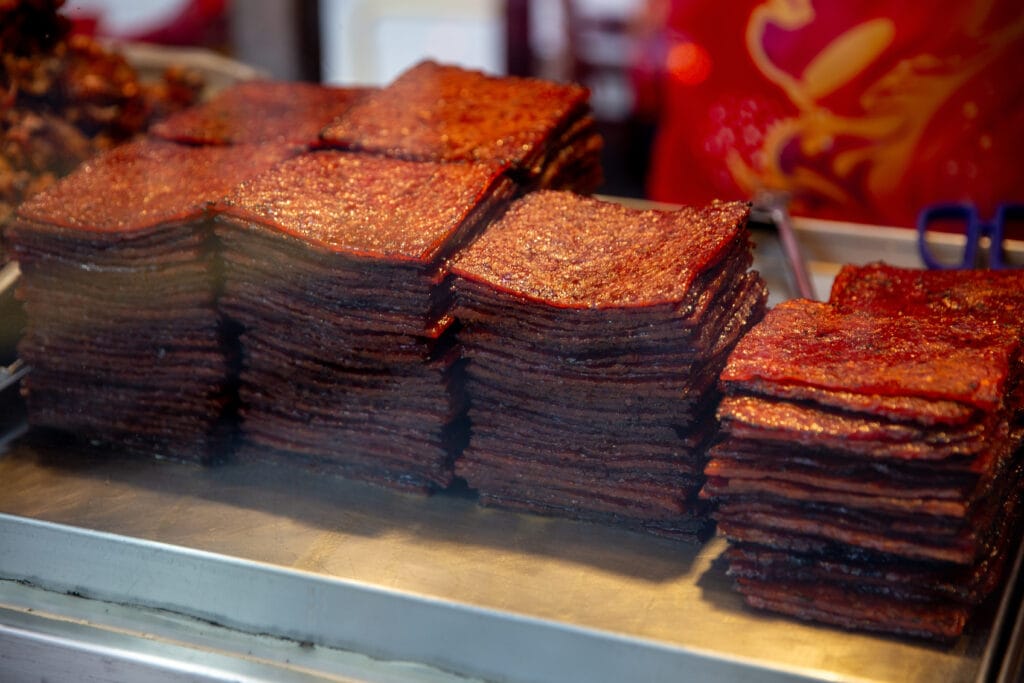 cny snacks bak kwa